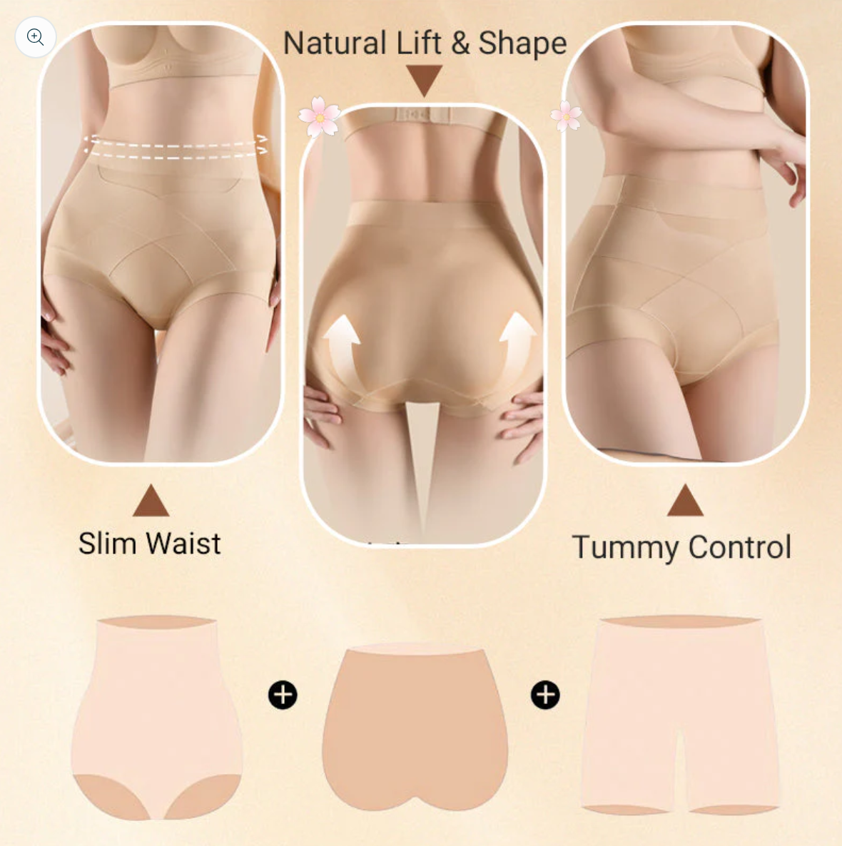 🔥New Hot Selling❤️‍🔥 Seamless High-Waist Shaping Underwear