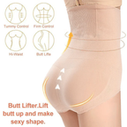 【⏰ Buy One Get One Free ⏰】2026 Model Plus-Size High-Waisted Tummy-Control Shapewear Panties