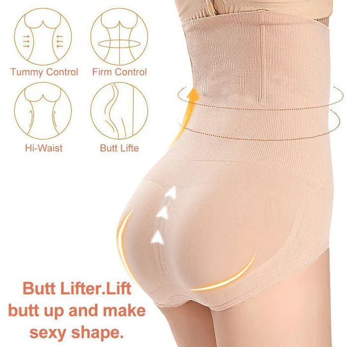 ⏰🎁Buy 1 Get 1 Free, Extra Buys Extra Free Gifts.High Waist Tummy Control Shapewear Panties