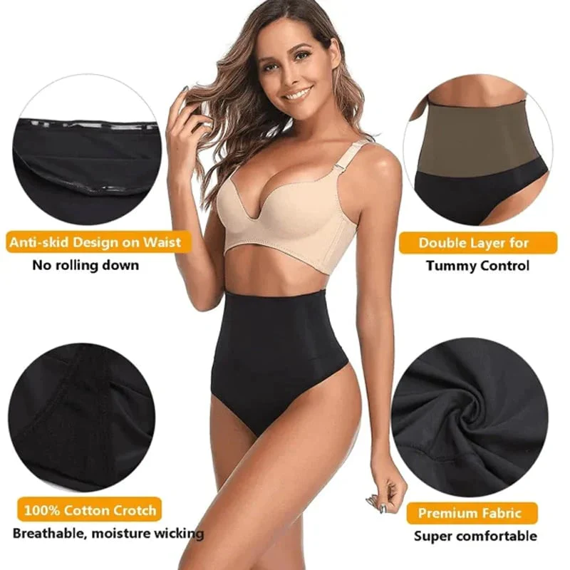 ⏰🎁Buy 1 Get 1 Free, Extra Buys Extra Free Gifts.High Waist Tummy Control Shapewear Panties