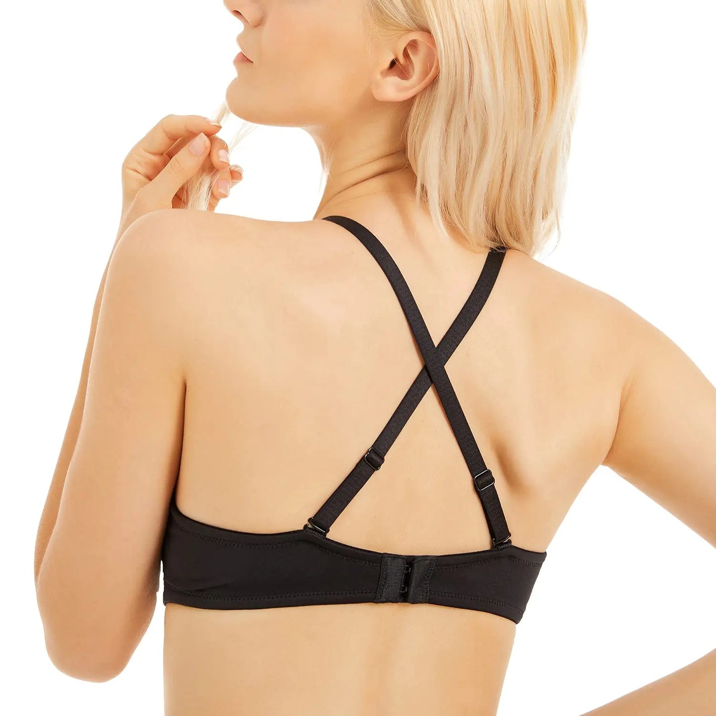 BaoKang™ Deep V Push Up T-Shirt Bra – Seamless Everyday Comfort Bra with Natural Lift