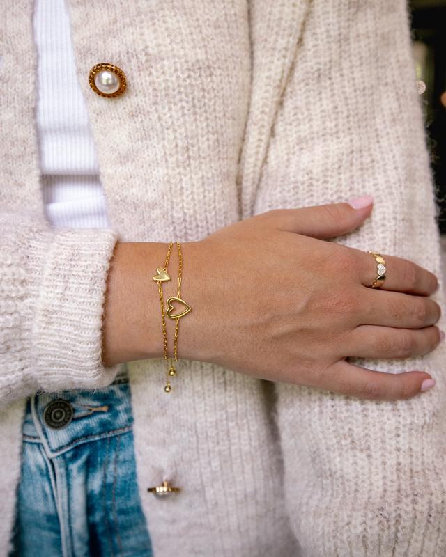 Bracciale Cuori Abbinati