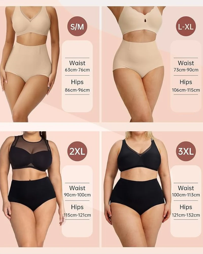 Seamless High-Waisted Tummy Control Shaping Panty Main Image
