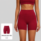 High Waisted Butt Lifting Yoga Shorts for Women | Naked Feel Tummy Control Running & Workout Shorts