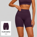 High Waisted Butt Lifting Yoga Shorts for Women | Naked Feel Tummy Control Running & Workout Shorts