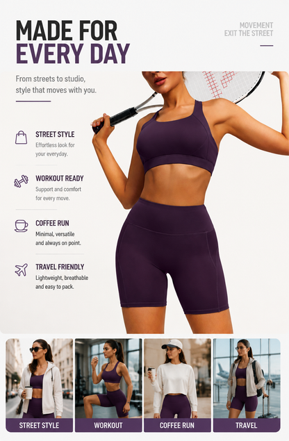 High Waisted Butt Lifting Yoga Shorts for Women | Naked Feel Tummy Control Running & Workout Shorts