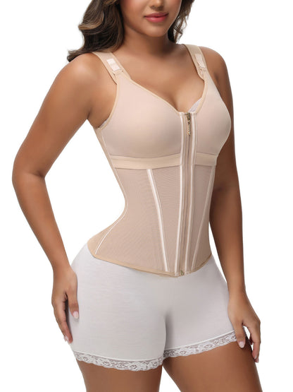 【⏰New product limited-time discount⏰】Waist Shapewear Bodysuit with Built-In Bra | Tummy Control Body Shaper with Adjustable Straps