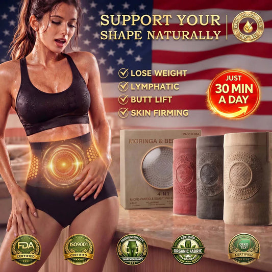 【🛒Summer Sale🛒】2026 4-in-1 Sculpting & Fat-Burning Microfiber Waist Trainer