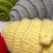 Hand-Knit 100% Wool Skinny Scarf | Soft Lightweight Neckerchief