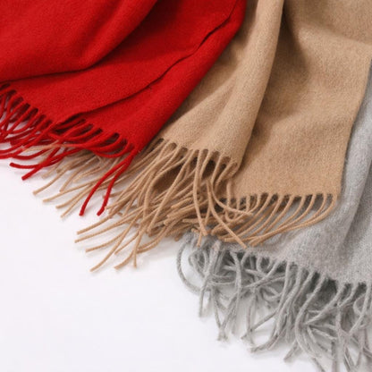 100% Pure Wool Scarf – Soft & Lightweight Winter Wrap
