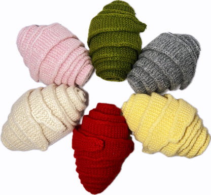Hand-Knit 100% Wool Skinny Scarf | Soft Lightweight Neckerchief
