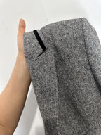 Classic Gray Structured Blazer – Minimalist Workwear Jacket for Women