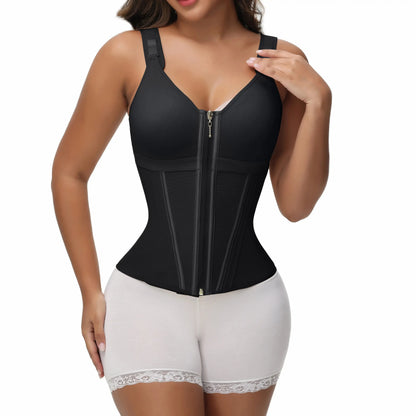 【⏰New product limited-time discount⏰】Waist Shapewear Bodysuit with Built-In Bra | Tummy Control Body Shaper with Adjustable Straps