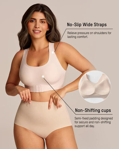 【⏰New product limited-time discount⏰】Wireless Support Bra for Women | Seamless Full Coverage Comfort Bra with Lift & Support