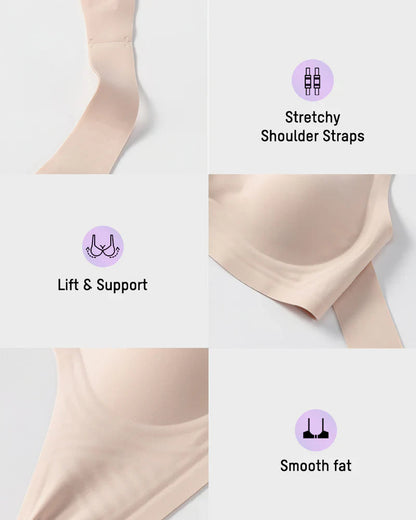 【⏰New product limited-time discount⏰】Wireless Support Bra for Women | Seamless Full Coverage Comfort Bra with Lift & Support