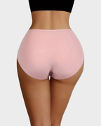 Culottes taille haute en coton doux à imprimé cœurs (lot de 6)