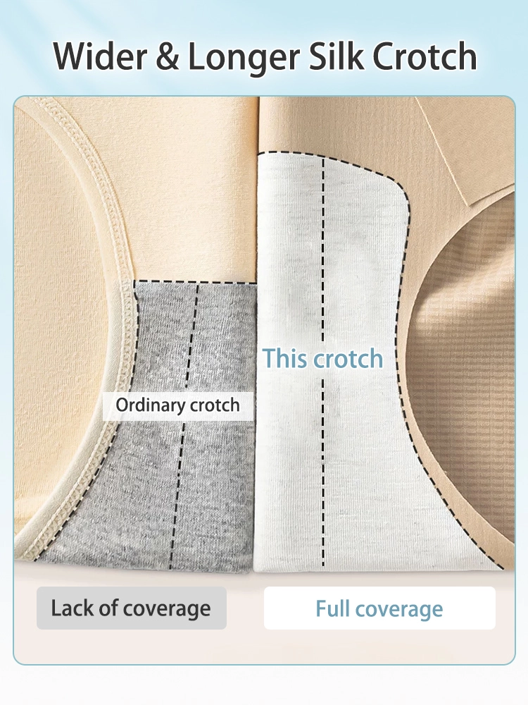 3-7 pack shaping high-waisted underwear, cross-over tummy control, seamless cooling fabric.