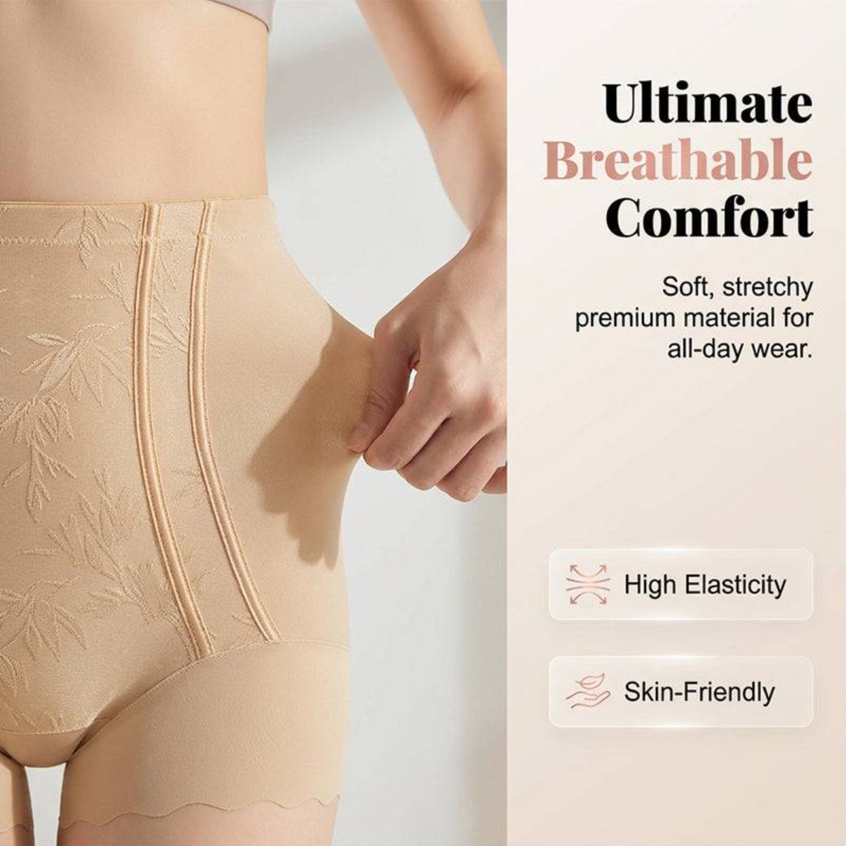 Women's High-Waist Tummy Control Shaping Underwear