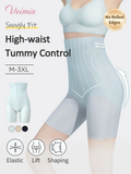 VEIMIA Seamless Shapewear Shorts With High-waisted Shaping & Tummy Control, Fitted Without Rolled Edges