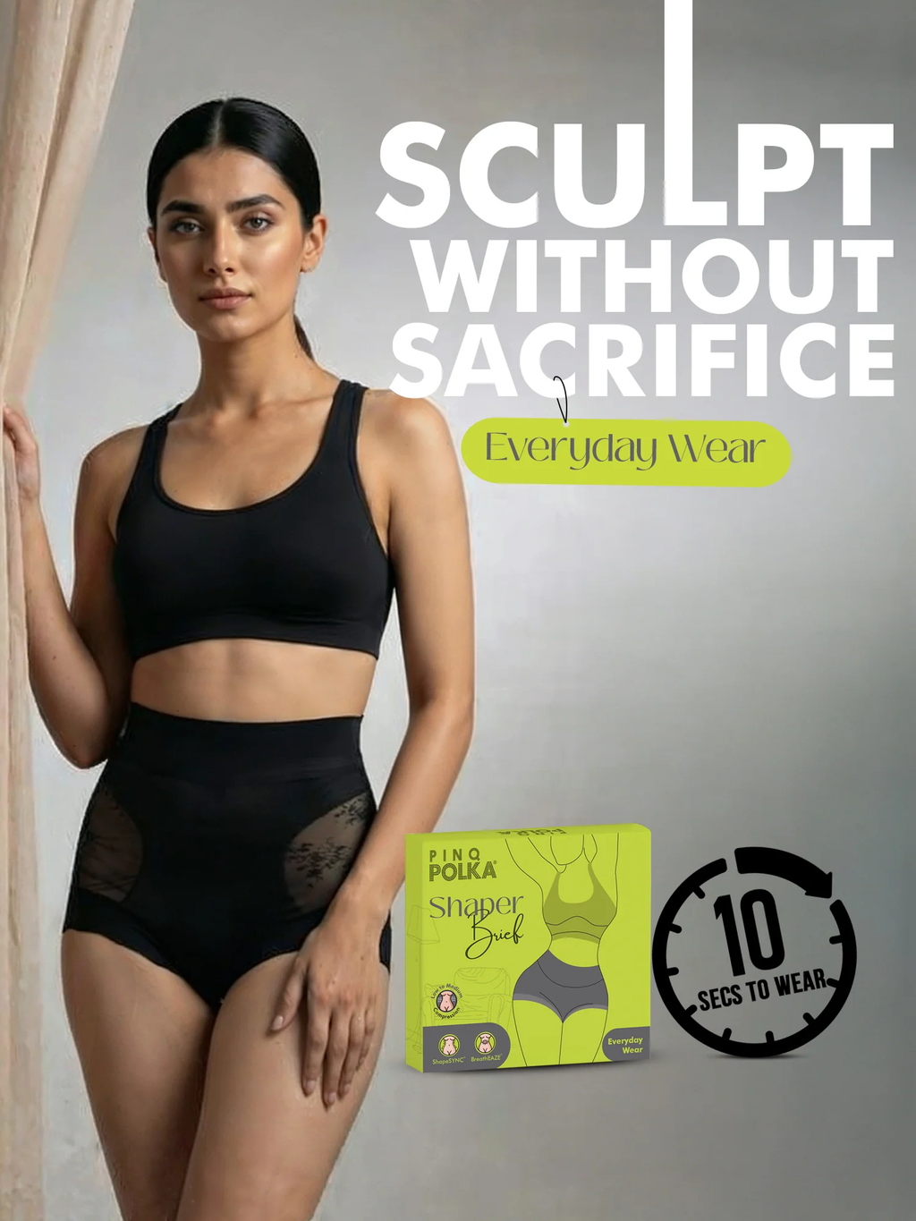 💕 Limited-Time Sale: Buy 1, Get 1Free ✨， breathable comfort, no panty linesShaper Brief