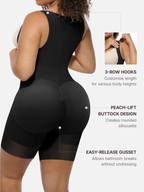 Body gainant en forme de U pour contrôle du ventre et rehaussement des fesses