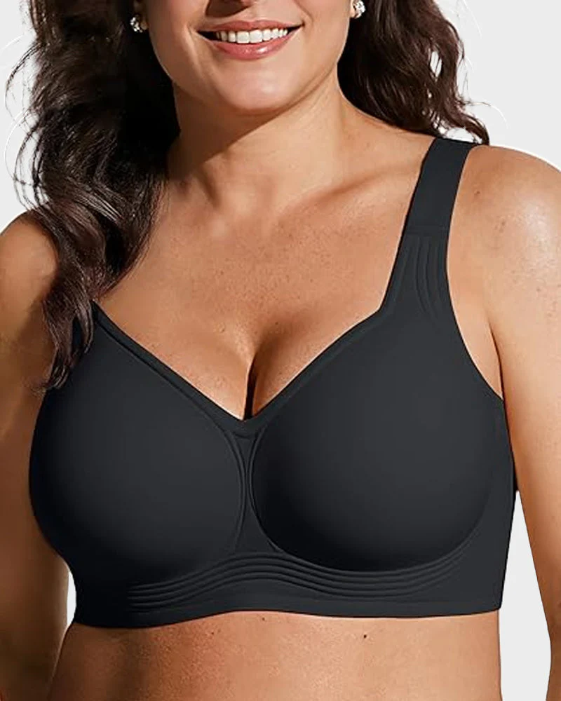 1 acheté = 1 offert — Dernier jour ! Soutien-gorge lissant confortable sans armatures et couvrant entièrement