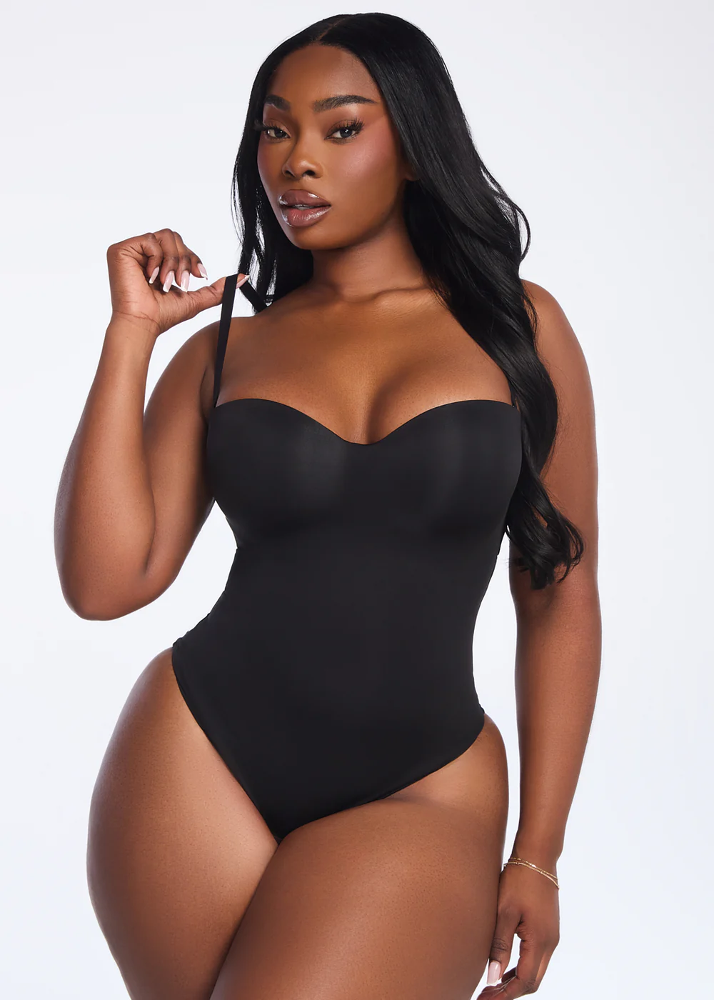 Strapless Bodysuit Thong