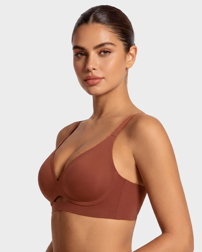 Soft Support Plunge Push-Up Bra