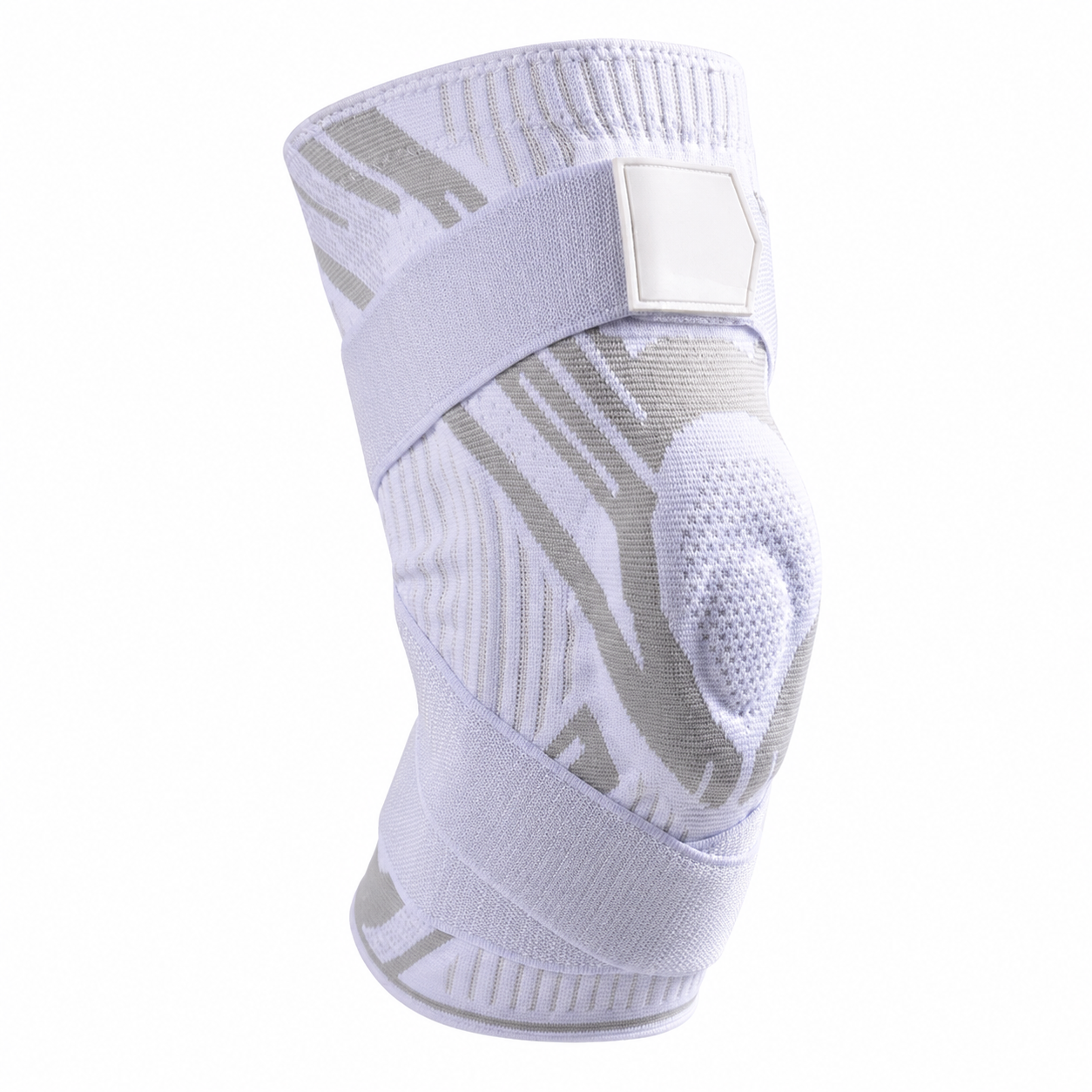 🔥 50% OFF | Unisex Knitted Knee Brace with Spring Stabilizers & Dual Straps – Compression Support for Knee Pain Relief and Injury Recovery