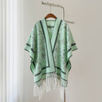Fascia avvolgente trasformabile 100% lana merino | Cardigan, scialle e sciarpa 3 in 1