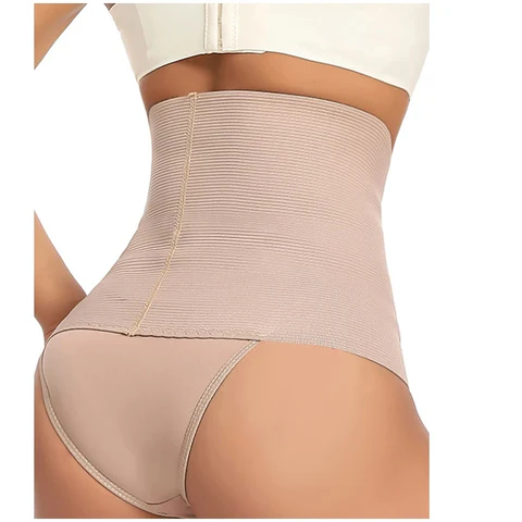 Buy 1 Get 1 Free、High Waist Flat Belly Shaping Slimming Panties