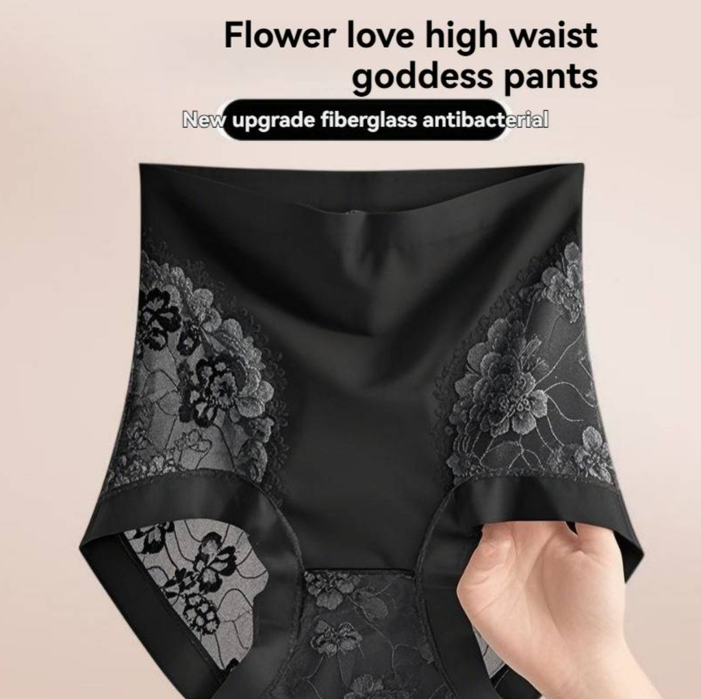 👉Women's high-elastic, seamless lace tummy control panties, shapewear and butt lifter underwear
